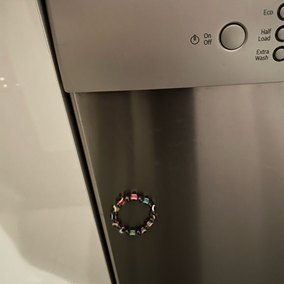 NWOT eye of protection bracelet - multi color magnetic beads - Picture 6 of 8